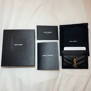 Saint laurent card holder